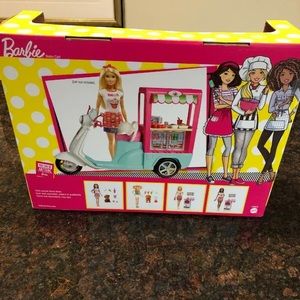 barbie bistro cart playset